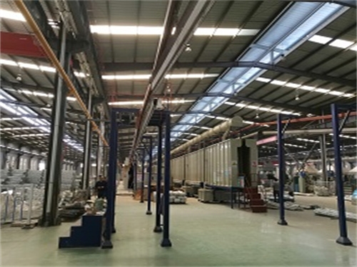 化工机械设备涂装生产线