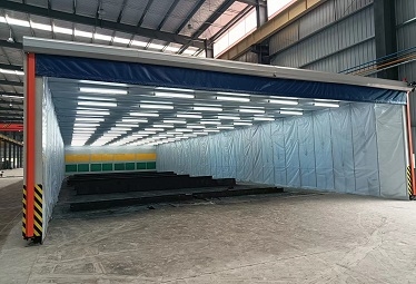 苏州伸缩式喷漆房