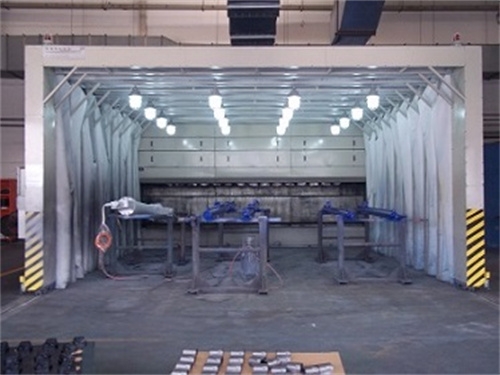 无泵水幕喷漆房