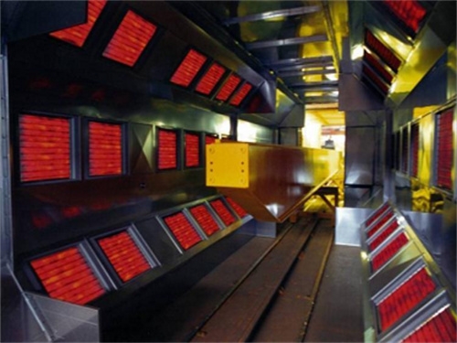 天然气红外线辐射烤漆烘干房