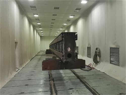 风力回收喷砂房