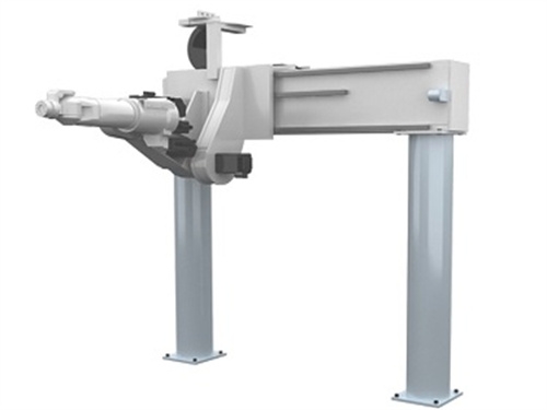 龙门8轴喷砂机器人