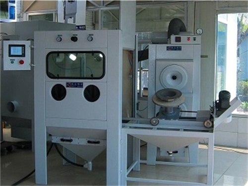 全自动干式喷砂机