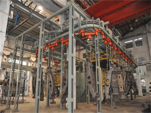 悬链通过式式抛丸机